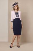 Condici Dress with jacket - Pink Lemonade