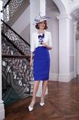 Condici - Matching set in Jemima print and Royal Azure