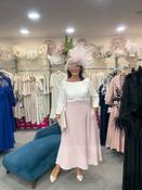 Veni Infantino - A line dress with beaded top