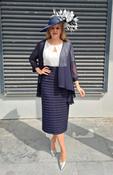 Veromia - 2 Piece set - Navy/Ivory