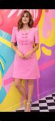 Caroline Kilkenny - Jubilee short dress - Candy Pink