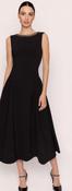 Carla Ruiz - sleeveless dress with neck detail - Neg image