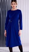 Kate Cooper - Round neck midi dress - Cobalt image