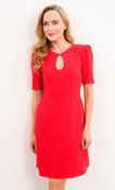 Caroline Kilkenny - short sleeve shift dress - Red image