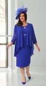 Veromia - Dress &amp;amp; Jacket - Cobalt
