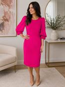 Coco Doll- Round neck - Puff sleeve - Pink