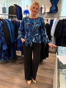 Coco Doll Top &amp;amp; Pants - Tie to waist - Blue mix