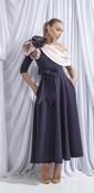 Kevan Jon Constantina Flare Dress - Dam/Ice image