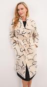 Caroline Kilkenny - Teddy Coat - Ivory/Black image