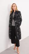 Caroline Kilkenny - Teddy Coat - Black/White image