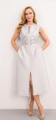 Caroline Kilkenny - Sleeveless dress - Jenny - Silver image