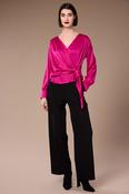 Peruzzi - Crossover Blouse - Pink