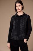 Peruzzi - Jacquard Top - Black