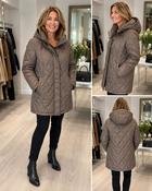 District - Jacket with hood - Dark Taupe