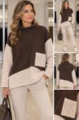 Peruzzi - Colour block top