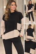 Peruzzi - Colour block top