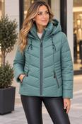 District - Jacket - Flat white Mineral B