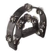 Tambourine | 10″(25cm) Plastic Power Tambourine, 2 Row Jingles [Selection of Colours] image