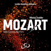 Mozart: Violin Concertos Nos. 4 &amp; 5 | Nikolaj Znaider (violin) LSO [SACD] image