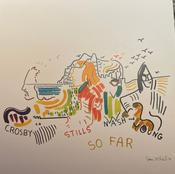 Crosby, Stills, Nash &amp; Young - So Far (LP, Comp, RE, 180) image
