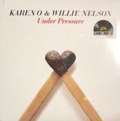 Karen O &amp; Willie Nelson - Under Pressure (7", S/Sided, RSD, Single, Whi)