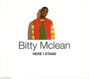 Bitty Mclean - Here I Stand (CD, Single) image