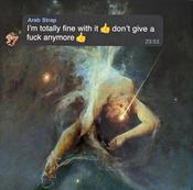 Arab Strap - I'm Totally Fine With It 👍 Don't Give A Fuck Anymore 👍 (LP, Album, Ltd, Yel) image