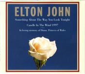 Elton John - Something About The Way You Look Tonight / Candle In The Wind 1997 (CD, Single) image