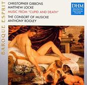 Christopher Gibbons, Matthew Locke, The Consort Of Musicke, Anthony Rooley - Music From "Cupid And Death" (CD) image