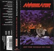 Annihilator (2) - Set The World On Fire (Cass, Album) image