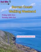 Burren Coast Walking Weekend 16th-18th October