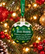 Irish Blessing Christmas Bauble image
