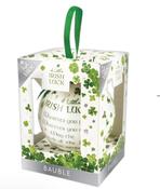 Irish Luck Christmas Bauble image