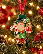 Irish Leprechaun Christmas Ornament image