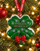 A Little Irish Luck Christmas Ornament image