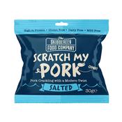 Scratch My Pork Salted x 12 (30g per pack) image