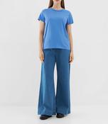 SoS Round Neck Short Sleeve Tee in Blue image
