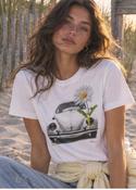 CPress Studio Love Bug Short Sleeve Tee in White