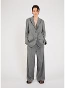 Lis Lareida Wool Trousers in Grey