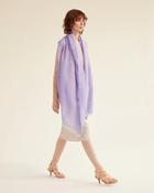 Trait Scarf in Grape