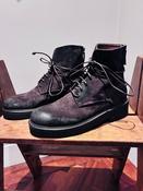 Marsell Brown Suede Boot with Zip Closure image