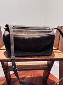 Marsell Suede Box Handbag in Chocolate