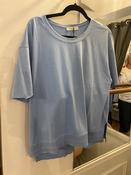 KristenseN Du Nord Short Sleeve Boxy Tee in Blue