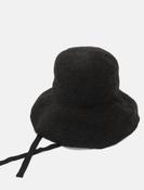 P cnq Japanese Raffia Sun Hat in Black image