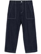 Jejia Straight Leg Trousers in Denim