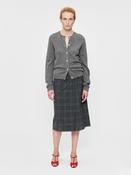 6397 City Shorts in Grey Plaid