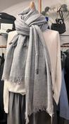Oats &amp; Rice Seedling Scarf in Pewter image