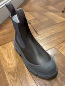 Sofie D'Hoore Chunky Outsole Leather Boot in Praline