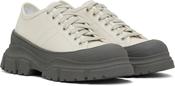 Sofie D'Hoore Chunky Outsole Leather Sneaker in Porcelain