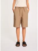 Lis Lareida Cotton Shorts in Olive Brown